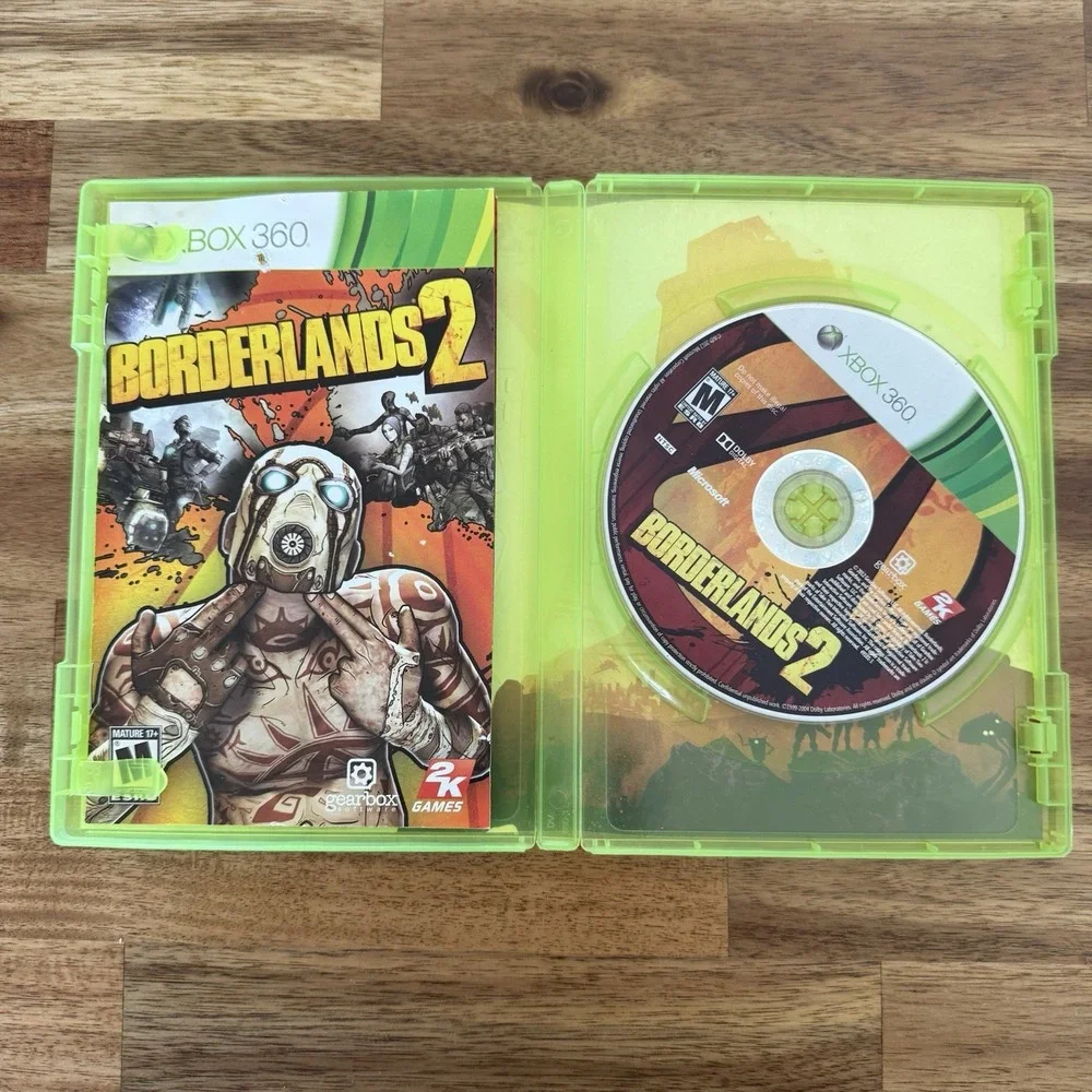 Borderlands 2 CIB W/ Manual - Xbox 360